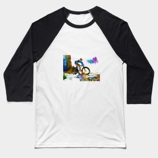 Mountain biking Baseball T-Shirt